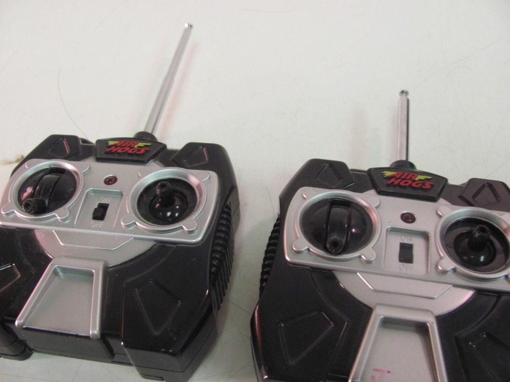 lot of 2 - Air Hogs 2006 Spin Master Remote Control Transmitter