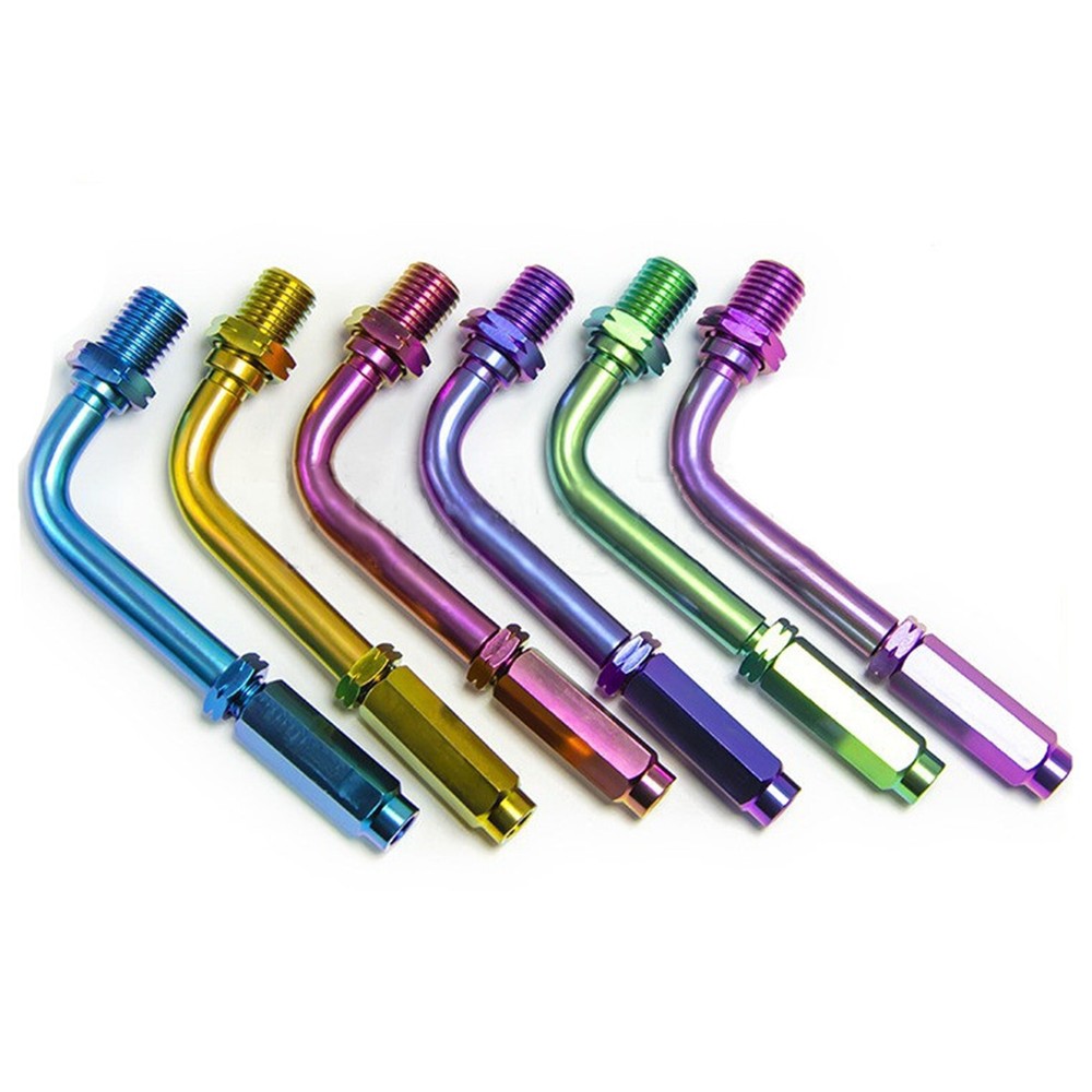 2 Pcs Motorcycle 90 Degree Throttle Cable Adjuster Bendy Cable Guide