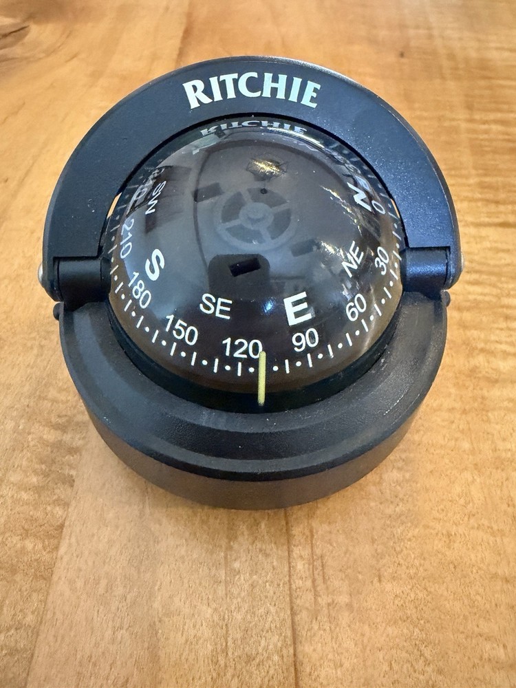 Ritchie Navigation S-53 Explorer Surface Mount Compass. No Box, Never Used!
