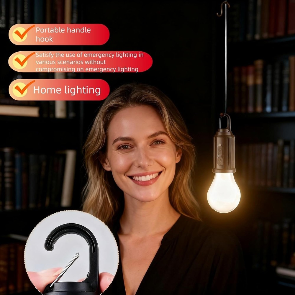 Rechargeable Camping Lantern with Warm Light Diffusion for Cozy Outdoor Lighting