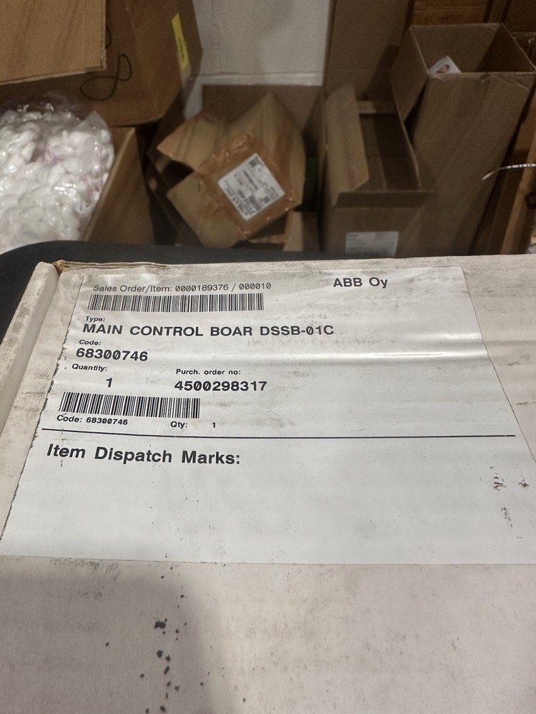 ABB DSSB-01C Control Board 68300746B