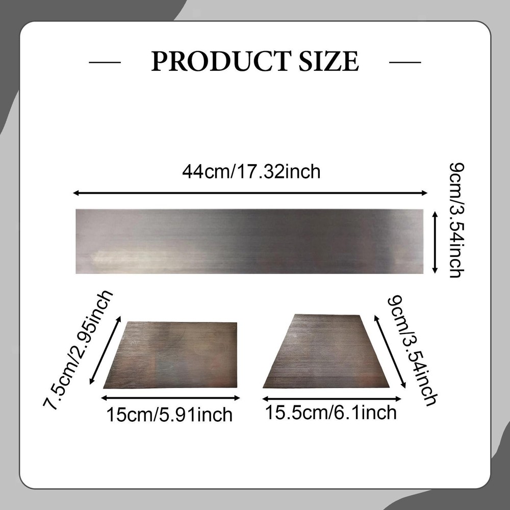 3 Pieces Auto Body Filler Spreader Putty Spreader Versatile Putty Application