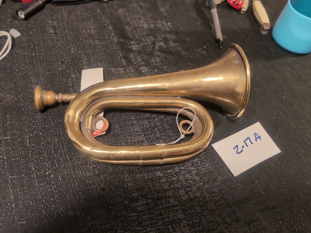 Jw York& Sons US Cavalry Bugle Issued 1918