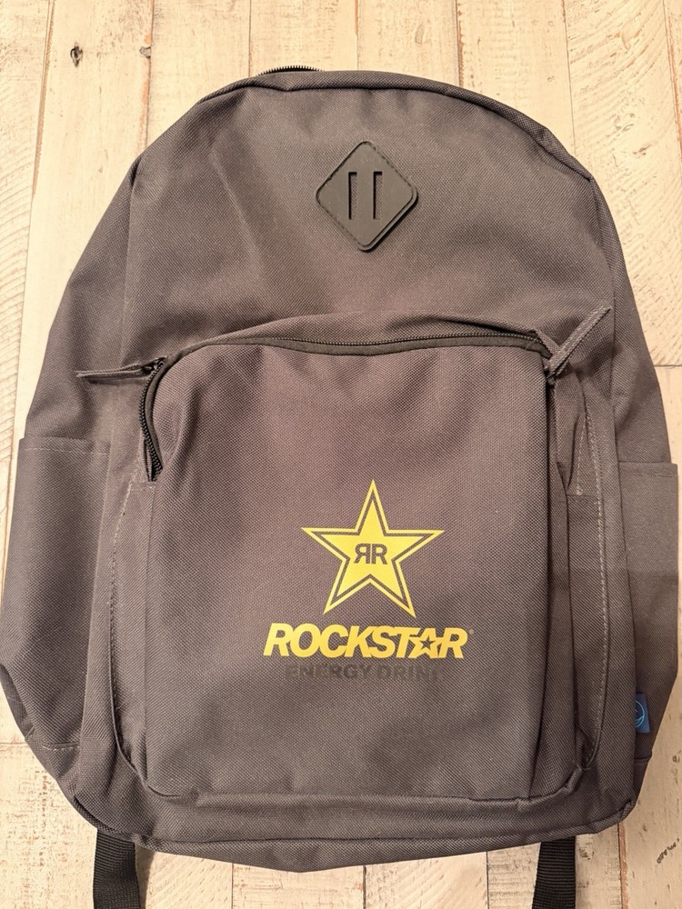 Rockstar Backpack Made From Recycled Ocean-Bound Plastic Bottles BRAND NEW