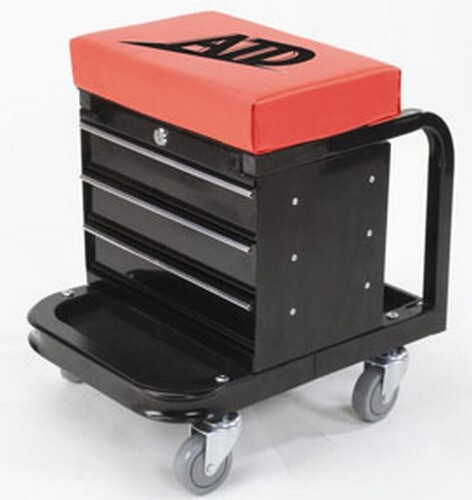 ATD Tools 81047 Heavy Duty Toolbox Creeper Seat 450lb Capacity