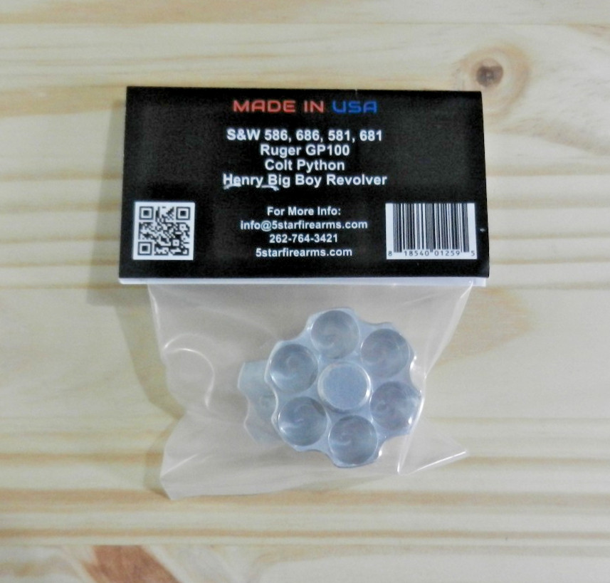 Aluminum Speedloader; 6 Rnds; S&W 586, 686, GP100, Python; DC SERIES L6-357/38