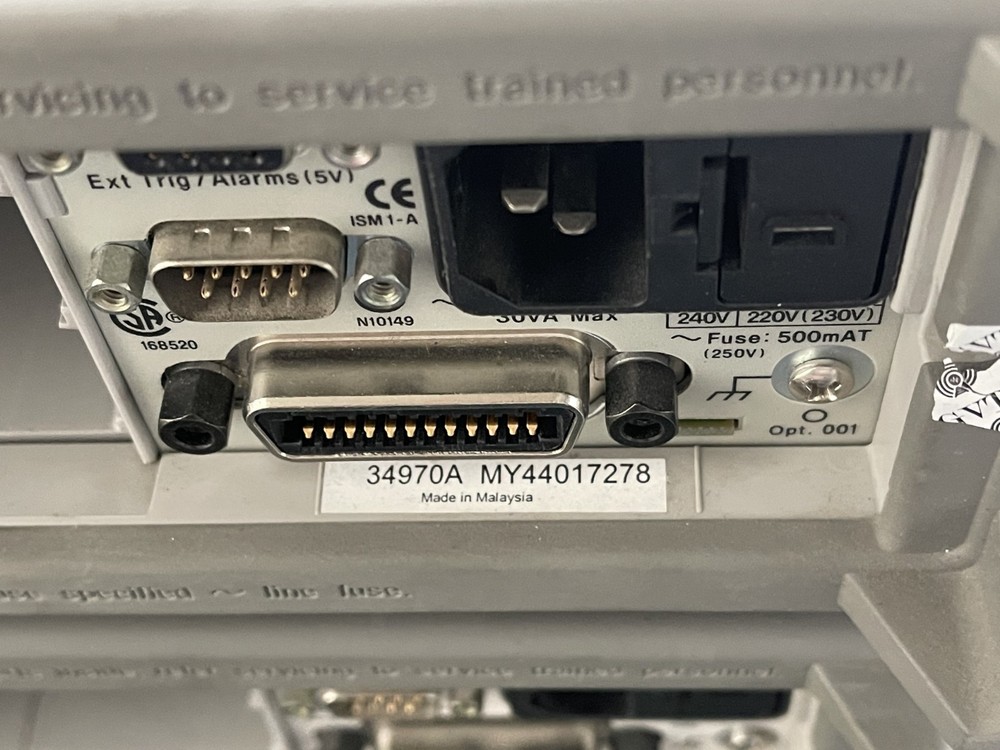 Agilent 34970A Data Acquisition /Switch Unit , very good shape