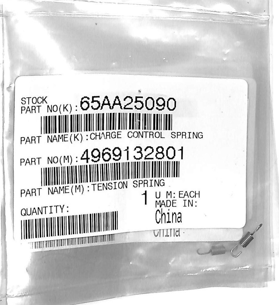 Konica Minolta 65AA25090 Charge Control Spring