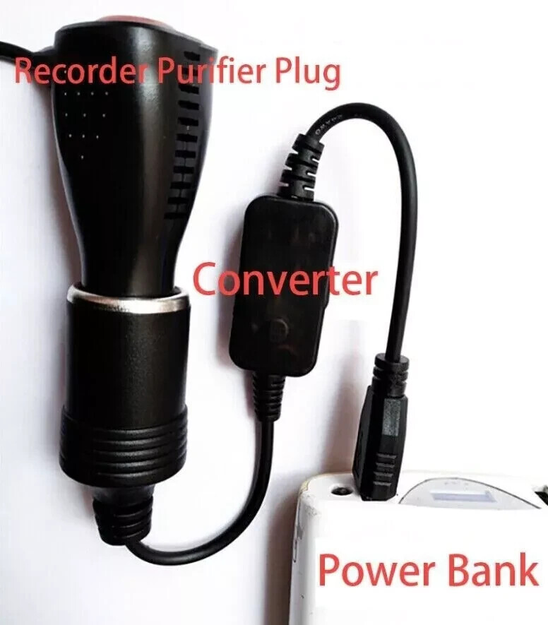 USB To 12V Car Cigarette Lighter Female Socket Converter Adapter Cable Connector