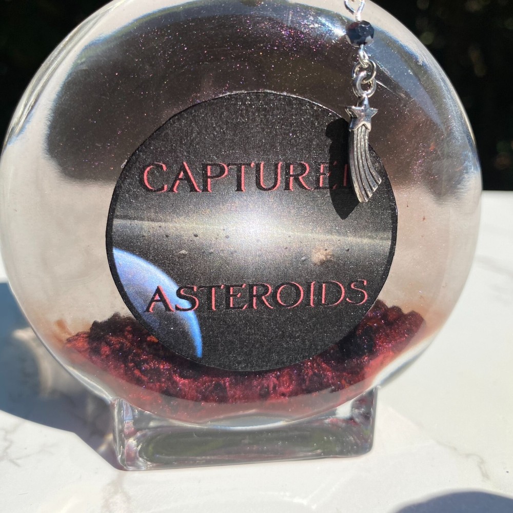 Captured Asteroids Decorative Color Changing Potion Bottle Bookshelf Decor