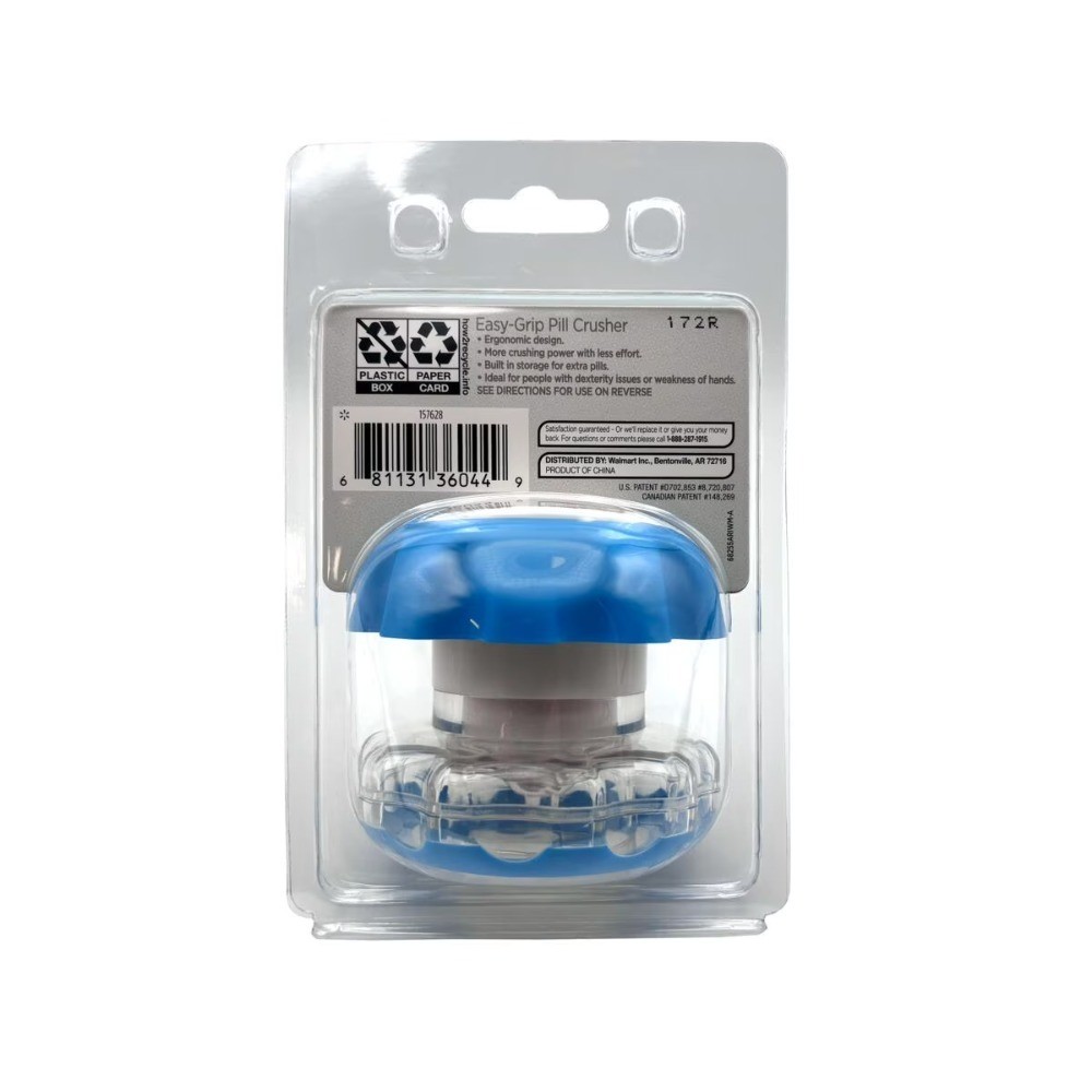 Easy Grip Pill Crusher, Colors May Vary