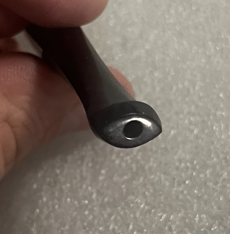 Vintage pipe stem marked Czechoslovakia.