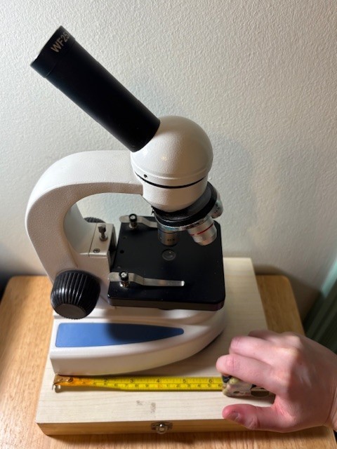 AmScope 40X-1000X Metal Student Compound Microscope