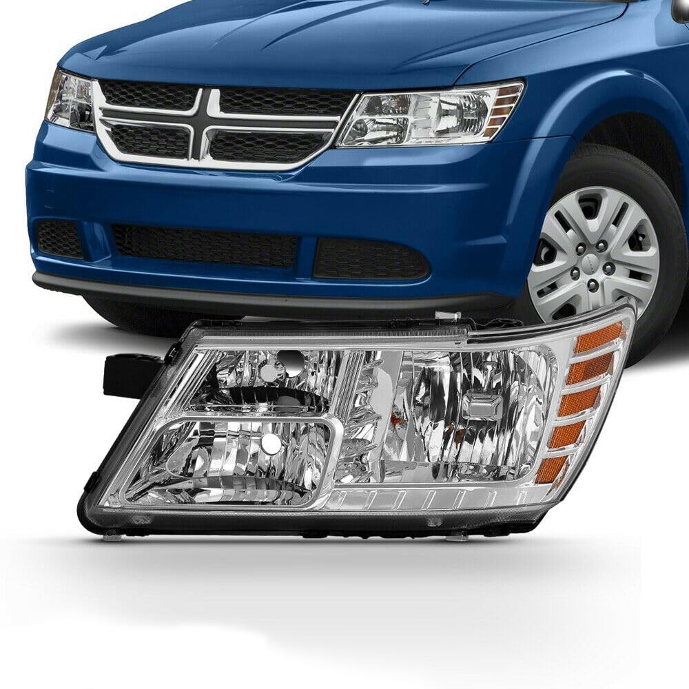 Left Headlight Chrome Housing for Journey 2009-2019 D3109A