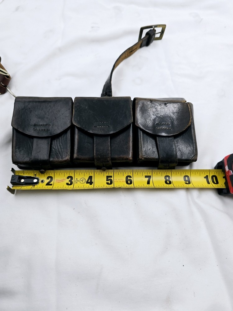 Leather Smmunition Pouch WWII