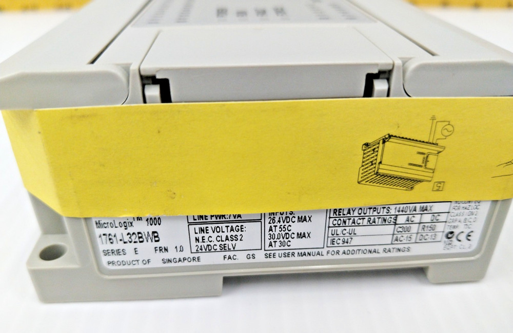 New Allen-Bradley MicroLogix 1000 Programmable Controller 1761-L32BWB SER E
