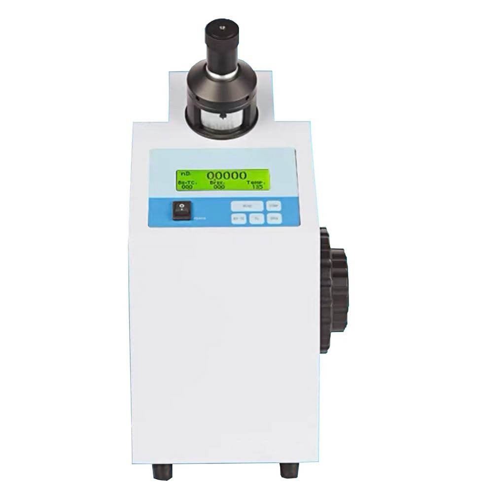 Digital Lab ABBE Refractometer with Range 1.3000 to 1.7000nD Temp Range 0-50℃