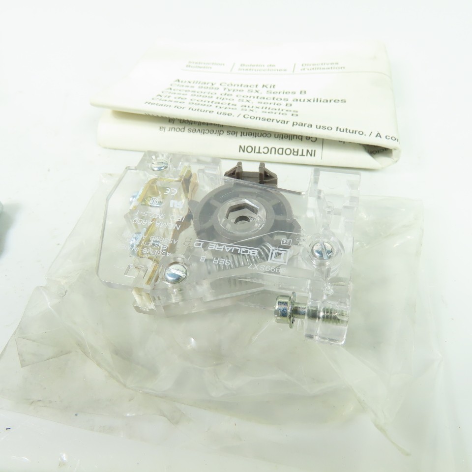Square D 9999SX7 Ser B Electrical Interlock Auxiliary Contact NEW
