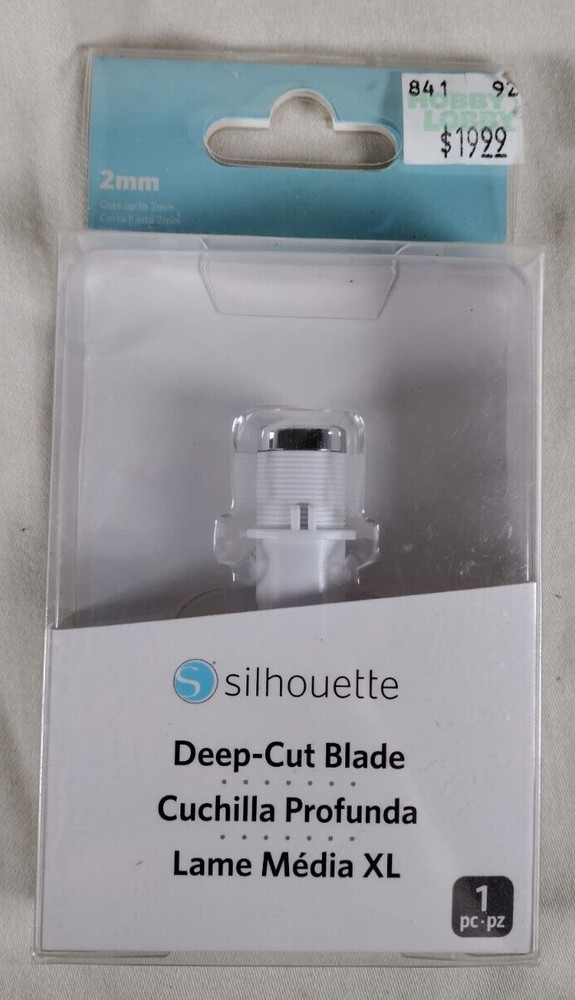 NEW - Silhouette Deep Cut Blade 2mm for Curio Cameo