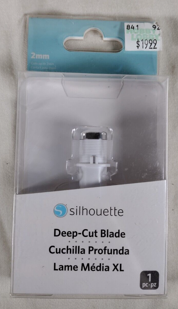 NEW - Silhouette Deep Cut Blade 2mm for Curio Cameo