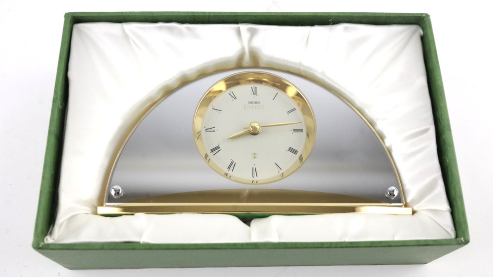 Seiko Emblem Quartz Clock HW538G - Fast Ship!