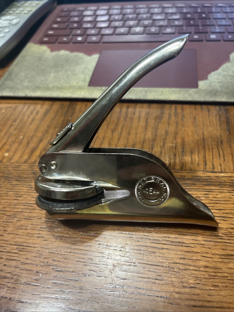 Ideal Pocket Seal Notary Stamper