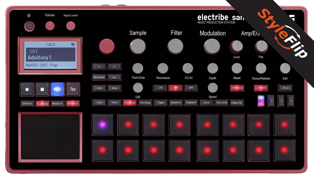 Korg Electribe Sampler | Black | Protective Decal | StyleFlip Skins