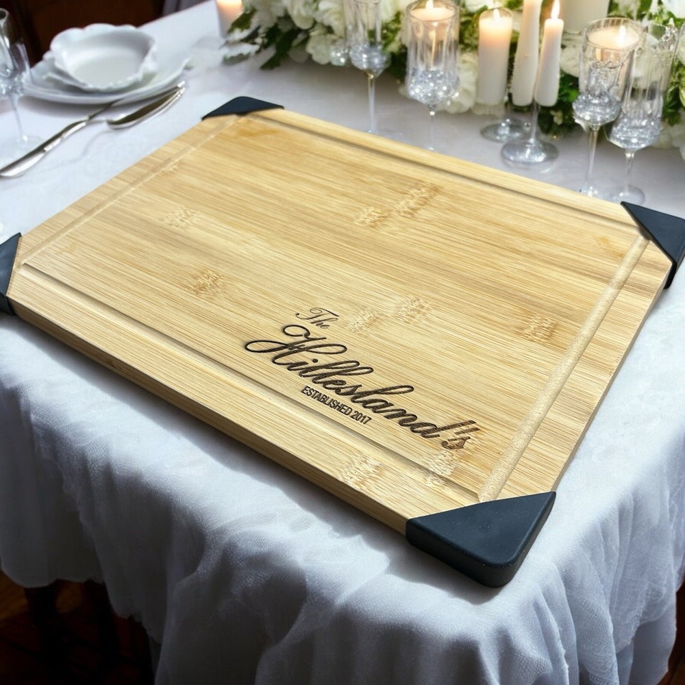 Personalized wood cutting board