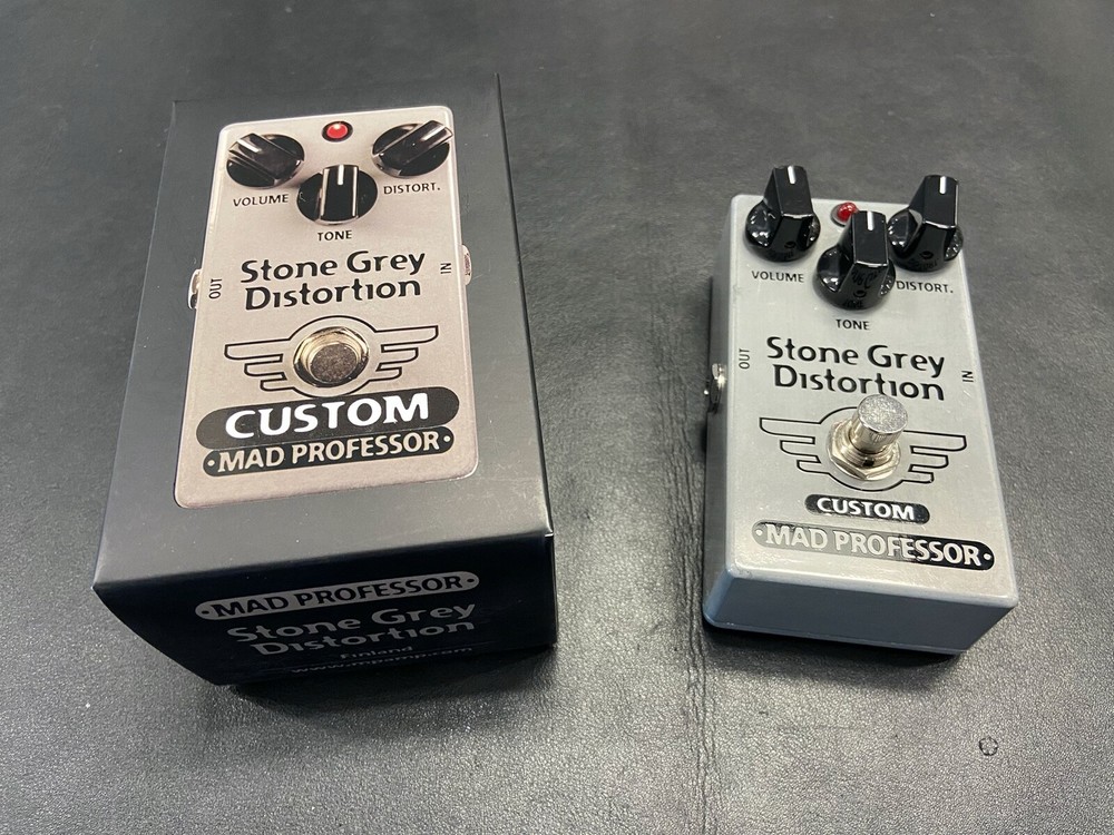 Mad Professor Stone Grey Distortion Custom Modernized Mod Limited Edition New!