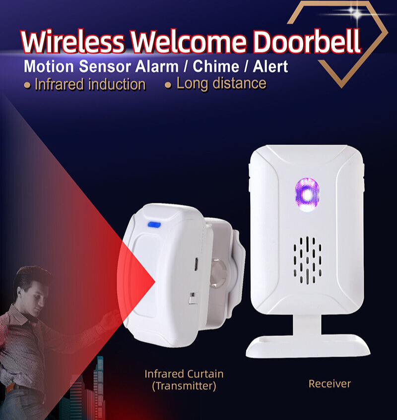 WIRELESS WELCOME DOORBELL