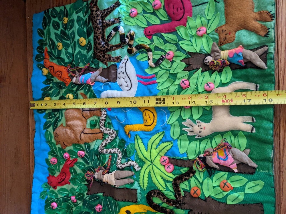 tapestry folk art peru textiles