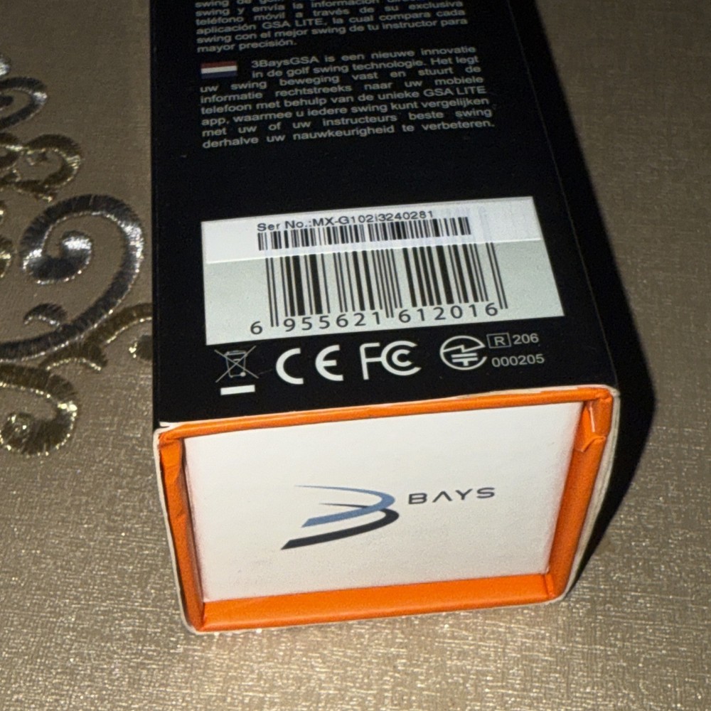 3Bays GSA Pro "The World's Lightest Golf Swing Analyzer"