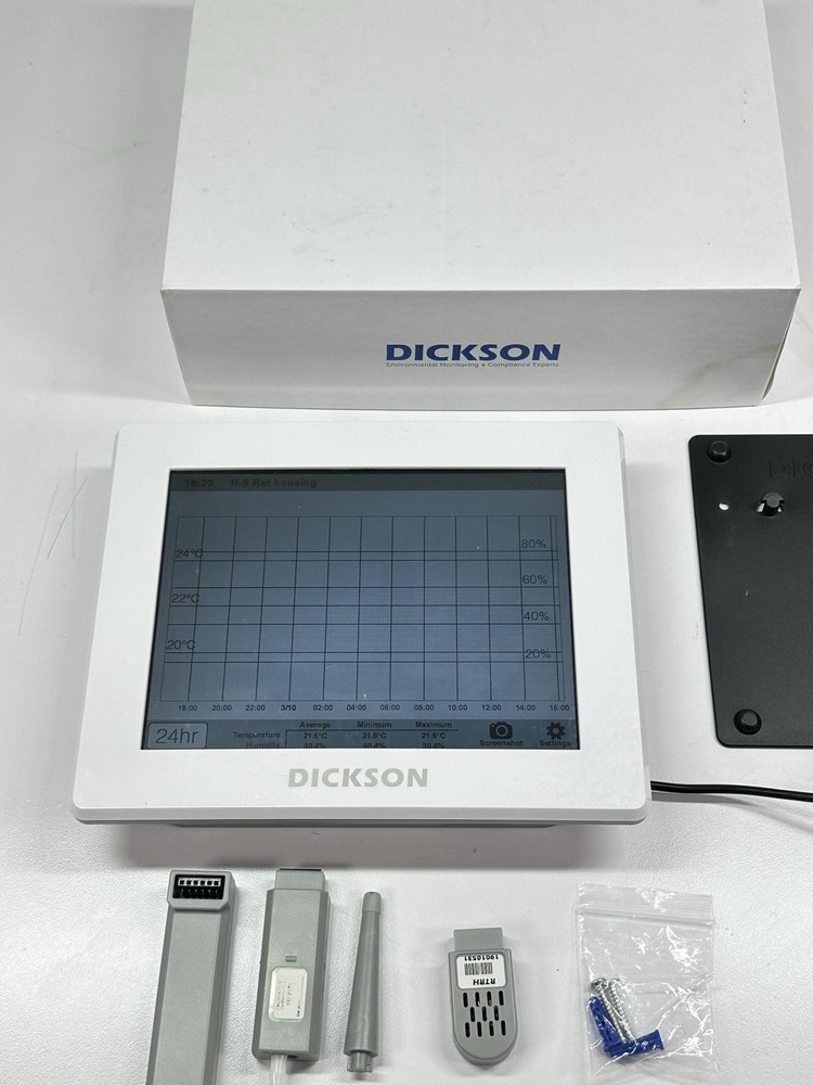 Dickson TSB DicksonOne Touchscreen Temperature/Humidity Data Logger