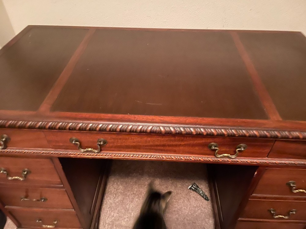 Vintage 1940s executive desk