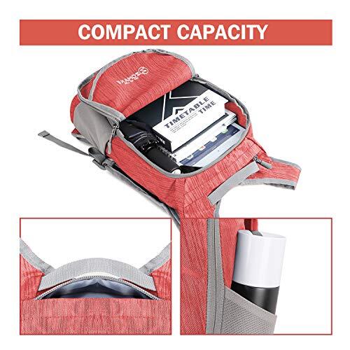 Ultra Lightweight Packable Backpack 18L - Small Foldable Hiking Backpacks Wat...