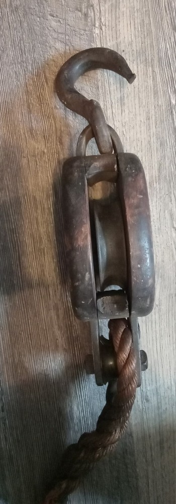 Block & Tackle - Vintage Practical Tactical Or Decortive