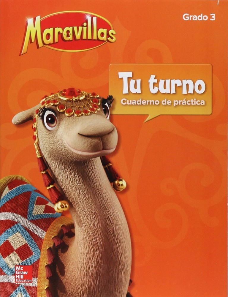 Maravillas Your Turn Practice, Grade 3 (ELEMENTARY CORE READING) (Spanish Edi...