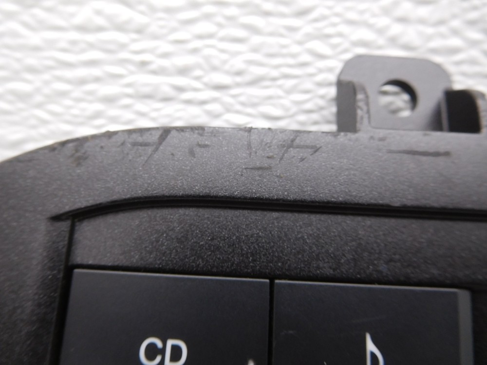 OEM Ford Mustang Radio Temp Control Panel Face Plate-Scuffs, Missing Clips