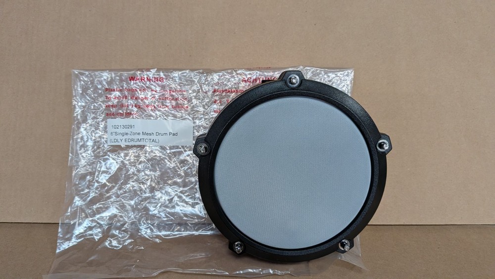 Alesis 6" Single-Zone Mesh Head Electronic Drum Pad Trigger With Mount