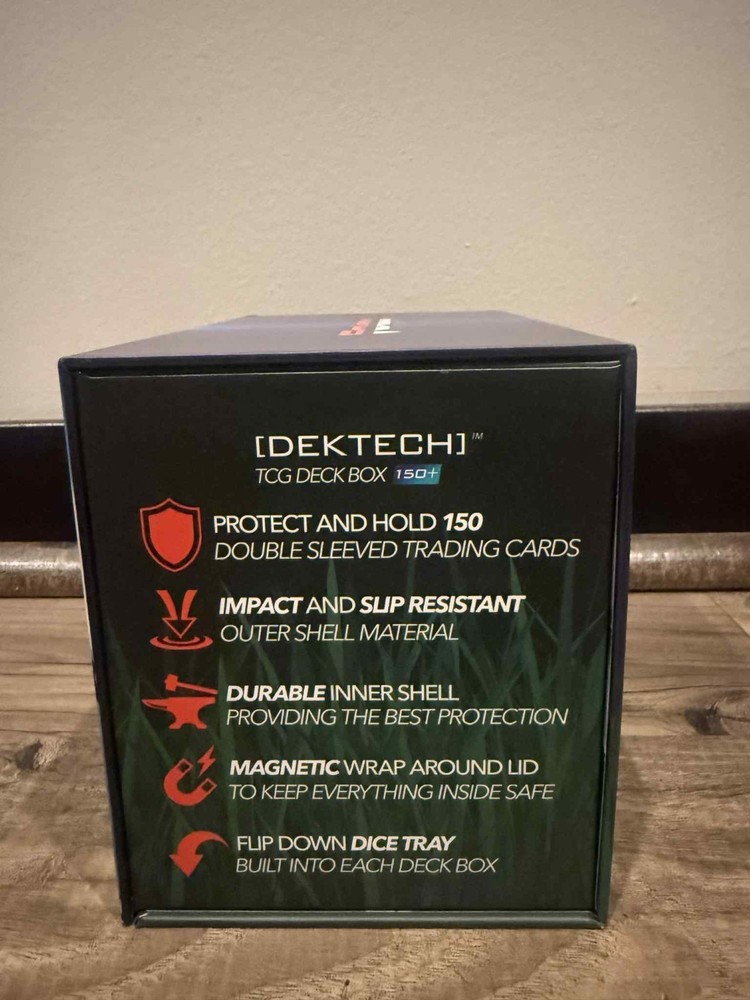 Gem Accessories Lugia Dektech Deckbox Brand New Unopen