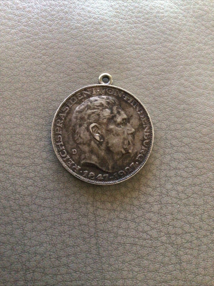 Reichsprasident von Hindenburg Commemorative Coin Germany