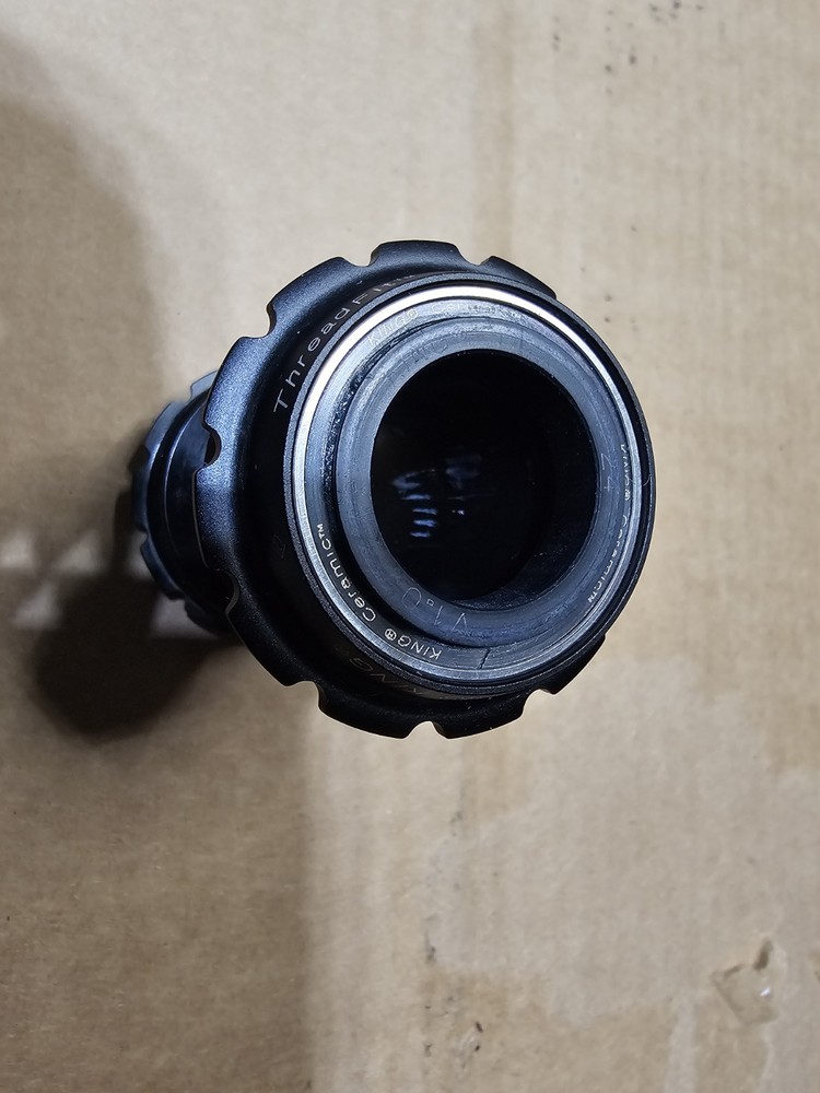 Chris King T47 24x Ceramic Bottom Bracket Matte Black