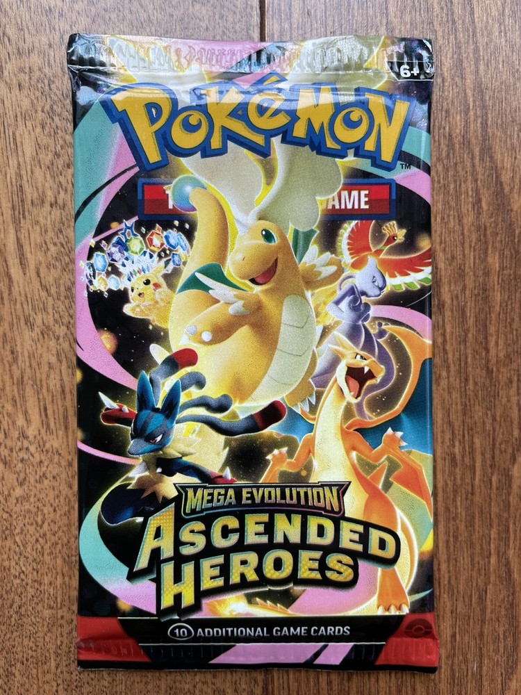 🔥 Pokemon Mega Evolution Ascended Heroes Booster Pack
