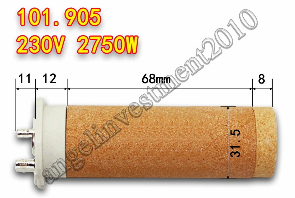 1pc 230V 2750W Heating Element Heating element 101.905
