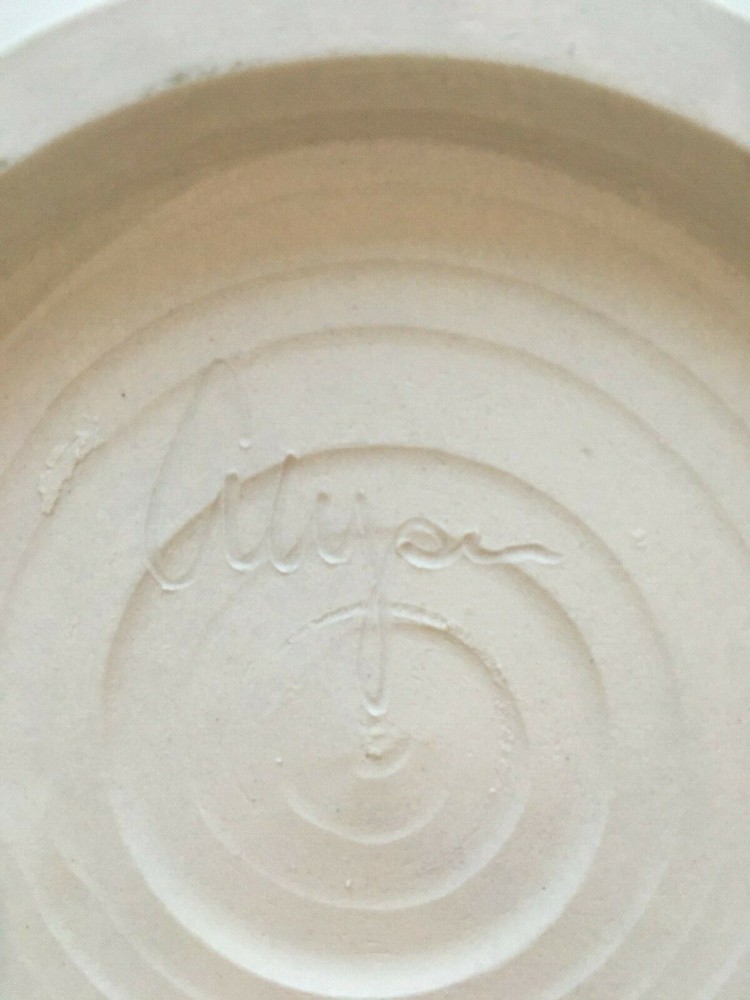 Three-piece Handmade Ceramic Honey Dish for Rosh Hashana
