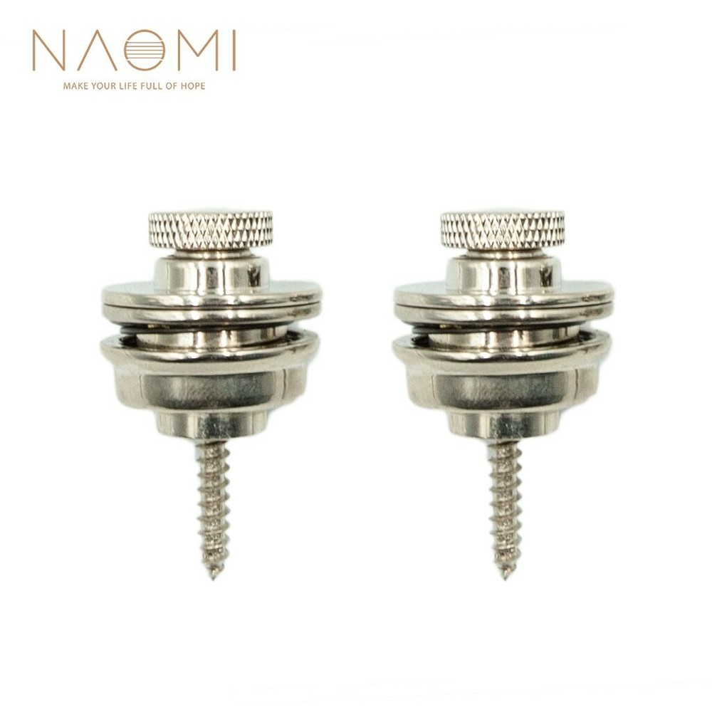 2PCS Guitar Strap Lock Strap Lock Straplock Button Electric Guitar Strap Lock-CH