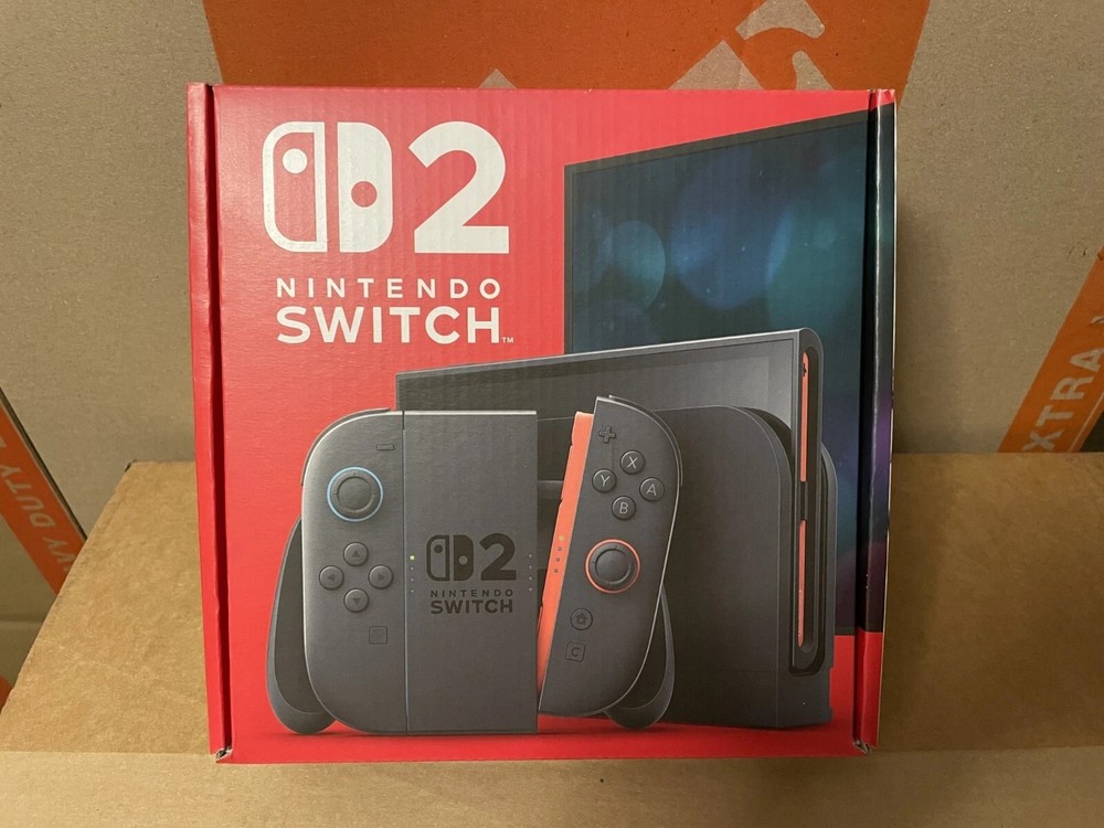 Nintendo Switch 2 Video Game Console Black New Seal