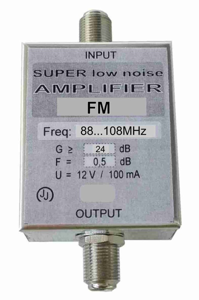 FM - super low noise amplifier 24dB.