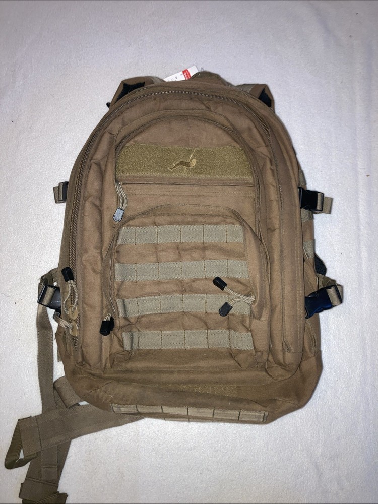 TACOPS Military Backpack. Specific Model Unknown. See Description