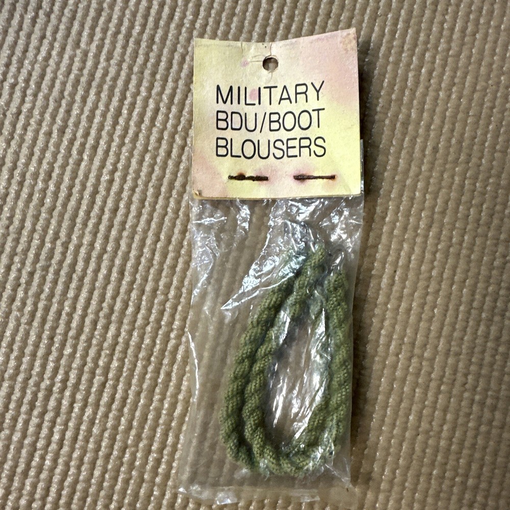 STAFF SERGEANT E-6 SEW ON RANK TAN EAR PLUG CASE BOOT BLOUSERS